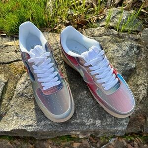 Nike Men's Multicolor Iridescent Athletic Shoes